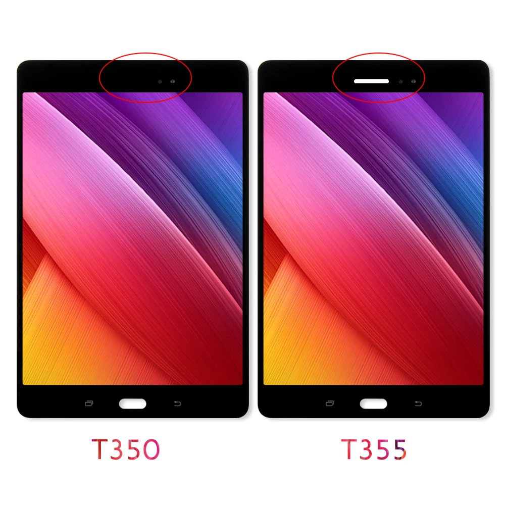 Srjtek 8 0 &quotЖК дисплей для Samsung Galaxy Tab A SM T350 T355 ЖК Матрица сенсорный экран дигитайзер