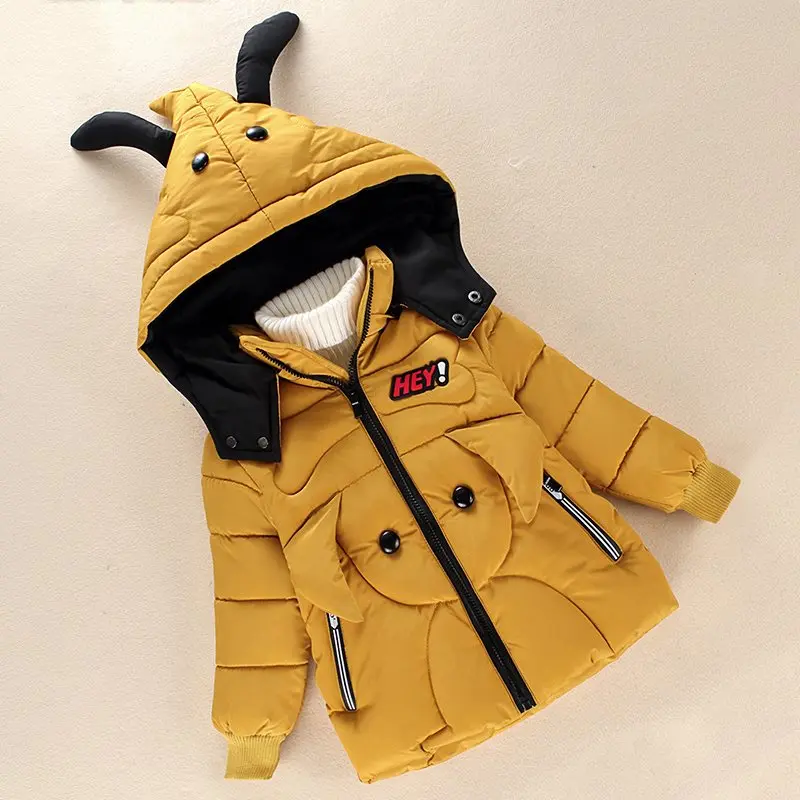

Winter Baby Boys Girls Cartoon Coats Kids Keep Warm Coats Toddler Girls Outerwear Coats Infant Clothes