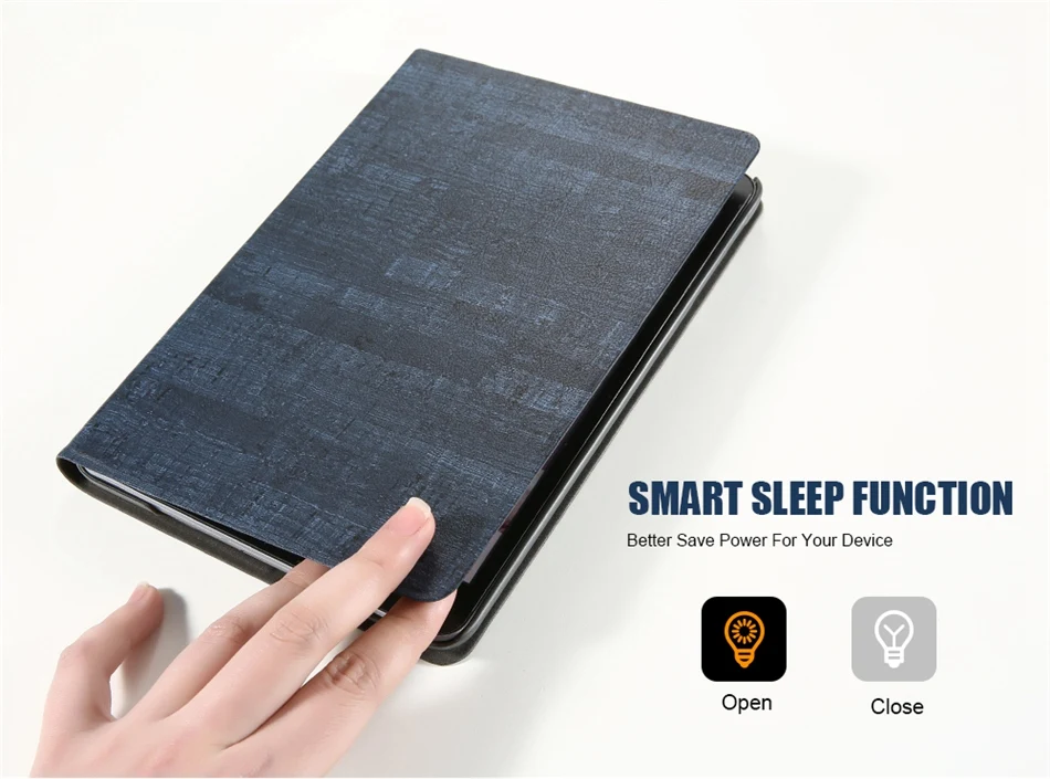 Smart Sleep Leather Case For iPad mini 1 2 3 4 Air 1 2 Cover Rock Skin Thin Bag (5)