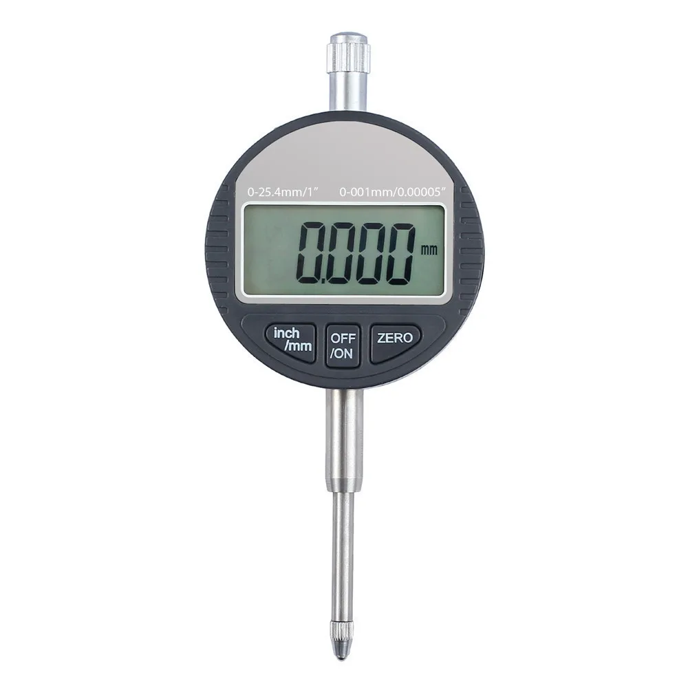 Proster for DTI Digital Dial Indicator 0.001/0.00005'' Digital Probe Range 0-25.4mm/1'' Dial Test Indicator Electronic Gauge