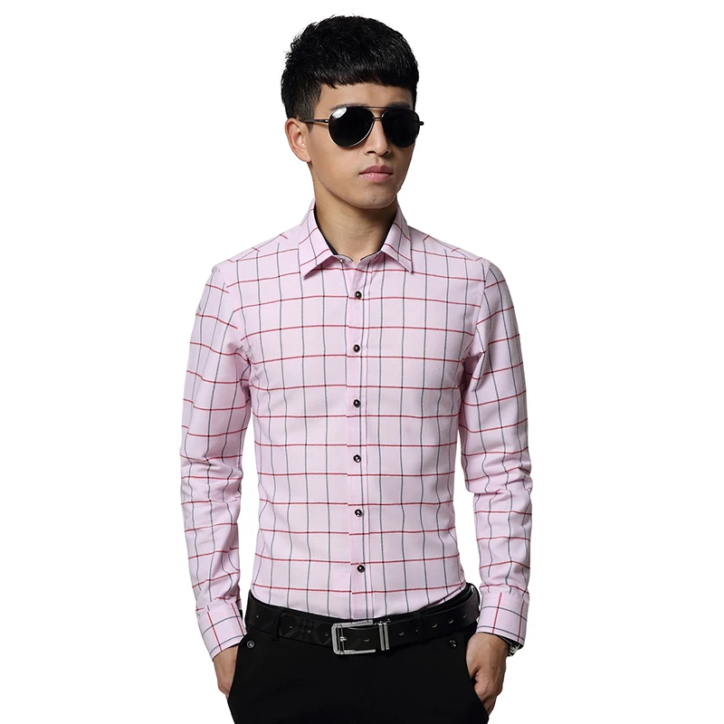 12.99 2016 Fashion Mens Business Work Smart Formal Casual Long Sleeve