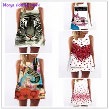 (S-XL)Monya High quality 2016 new summer printed o-neck novel women’s dress Clothes For Pregnant Women Maternity Dresses