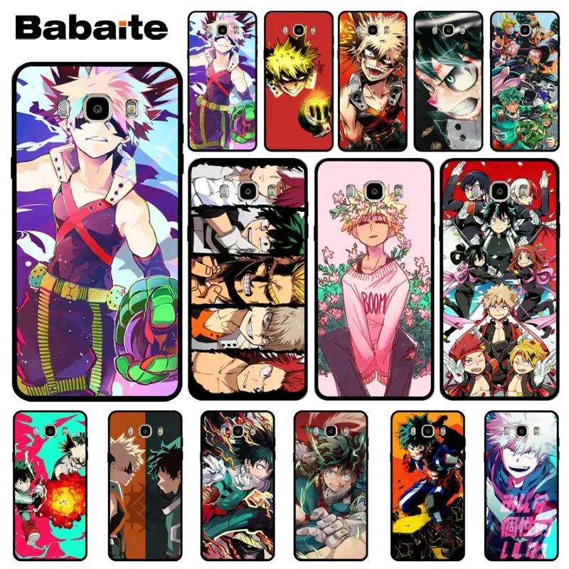 Чехол для телефона Babaite My Hero academic deku и bakugou стильный чехол Samsung J6 2018 J7 J4 puls J730 J8 |