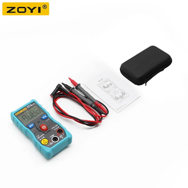 RM403B Digital Multimeter Tester ZOYI ZT-S1 LCD 4000 Counts Auto Range True RMS Backlight Automotriz Mmultimetro NCV DATA HOLD