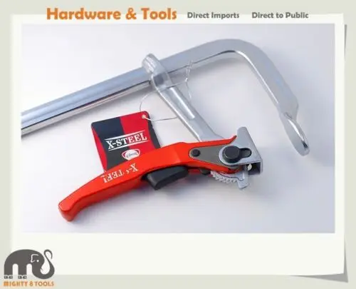 Эксперт мм 300x120 сверхмощный все сталь Quick Adjust Ratcheting F бар зажим держатели для