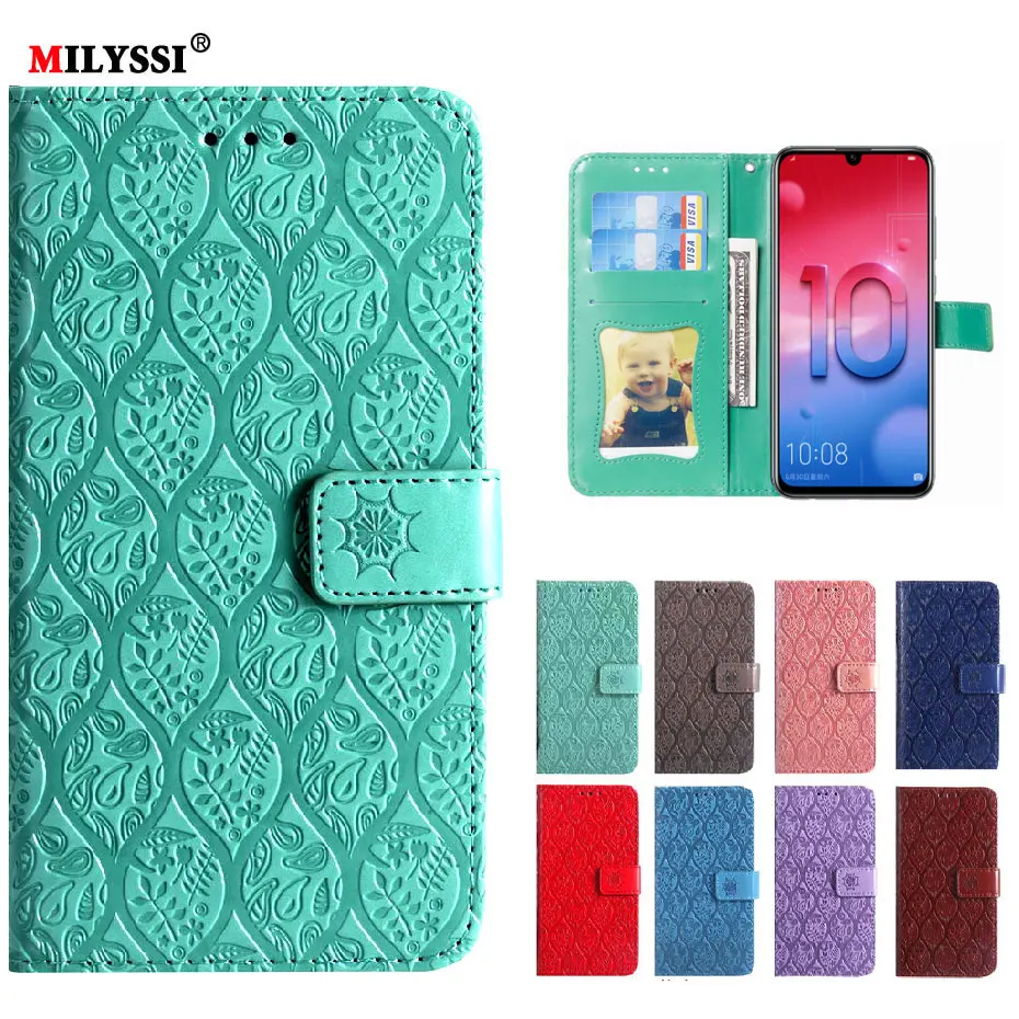 

Luxury Leather Wallet Case For Huawei Honor 10 Lite Cover for Coque Honor 10 Lite Flip Case for Honor 10Lite Case