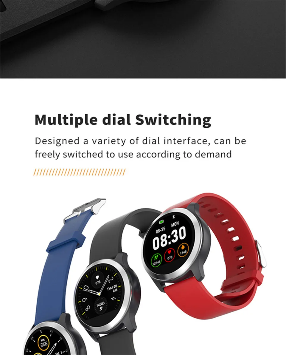 Ravi ЭКГ PPG монитор сердечного ритма Смарт-часы Z03 трекер спортивной активности IP68 умные часы для мужчин подключение Android IOS Apple iPhone