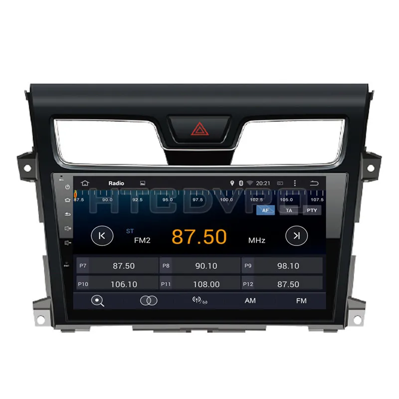 Sale YMODVHT 10.1inch Octa Core 4GB+32GB Android 9.0 Car DVD Player for Nissan Teana 2013-  Radio Stereo GPS Navigation 4