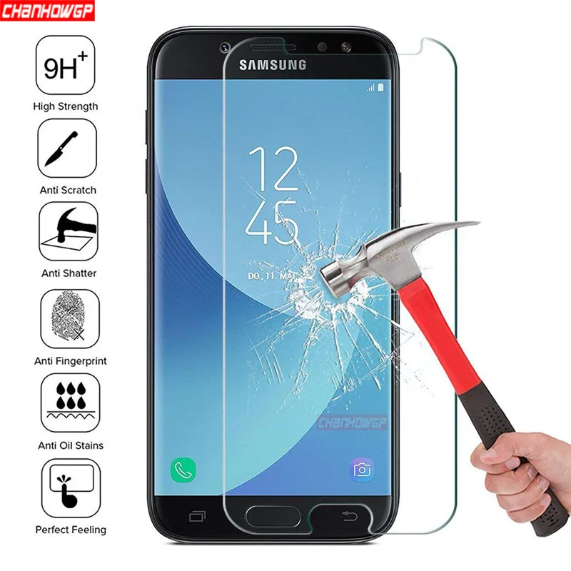 Закаленное стекло для Samsung Galaxy J5 2017 J530 защитная пленка экрана Pro 2017|Защитные