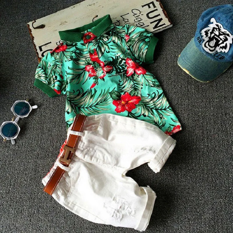 baby boy hawaiian outfit
