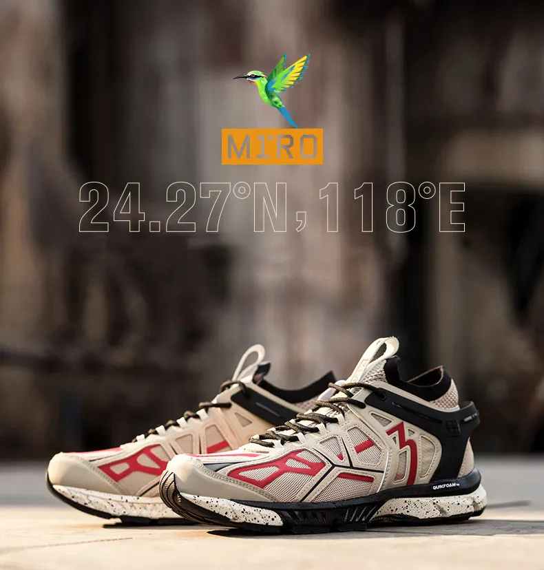 361 штапельного дизайна Ограниченная серия quikfoam tech Мужские кроссовки для бега Прогулочные кроссовки дышащая амортизация 671916750