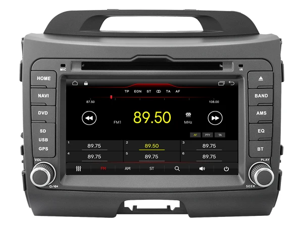 Excellent WITSON Android 9.1 CAR DVD PLAYER FOR KIA SPORTAGE 2010-2014 (New Version) CAR DVD MIRROR LINK 2GB MEMORY 16GB Inand 10