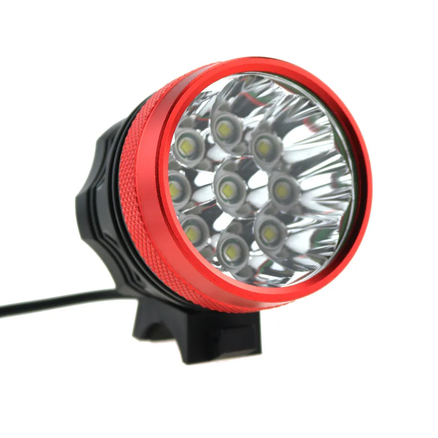 Best 9T6 Bike Light 15000 Lumen Waterproof 9xCree XM-L T6 LED Bicycle Light Lamp 3 mode + 8.4V 8800mah 18650 Battery Pack + Charger 9 Best 9T6 Bike Light 15000 Lumen Waterproof 9xCree XM-L T6 LED Bicycle Light Lamp 3 mode + 8.4V 8800mah 18650 Battery Pack + Charger 9