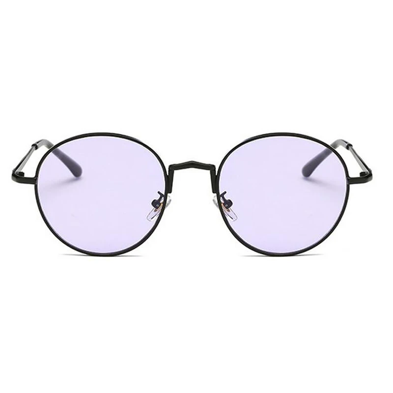 Ретро Круглые Солнцезащитные очки для женщин, яркие оттенки, прозрачные очки, Винтажные Солнцезащитные очки для женщин, женские брендовые дизайнерские очки UV400