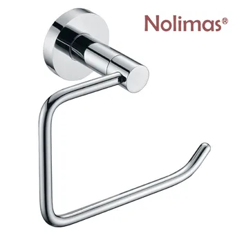 

SUS 304 Stainless Steel Curved Paper Holder Chrome Mirror Polished Toilet Paper Holder Tissue Shelf Bathroom Accessories