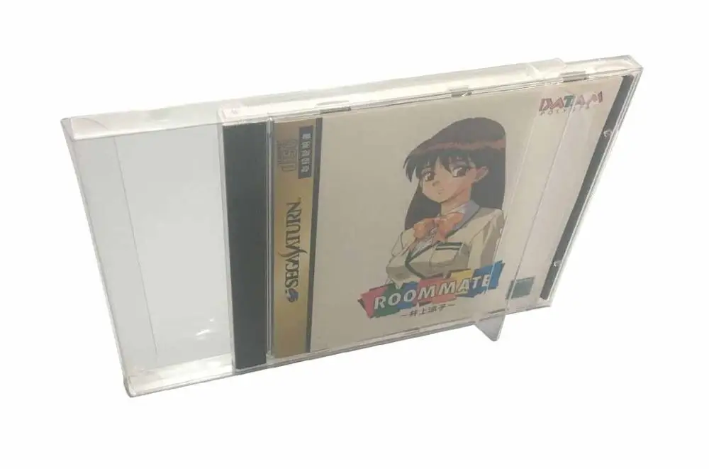 Ruitroliker 30 шт. прозрачная коробка из ПЭТ чехол Чехлы CIB протектор для saturn один CD