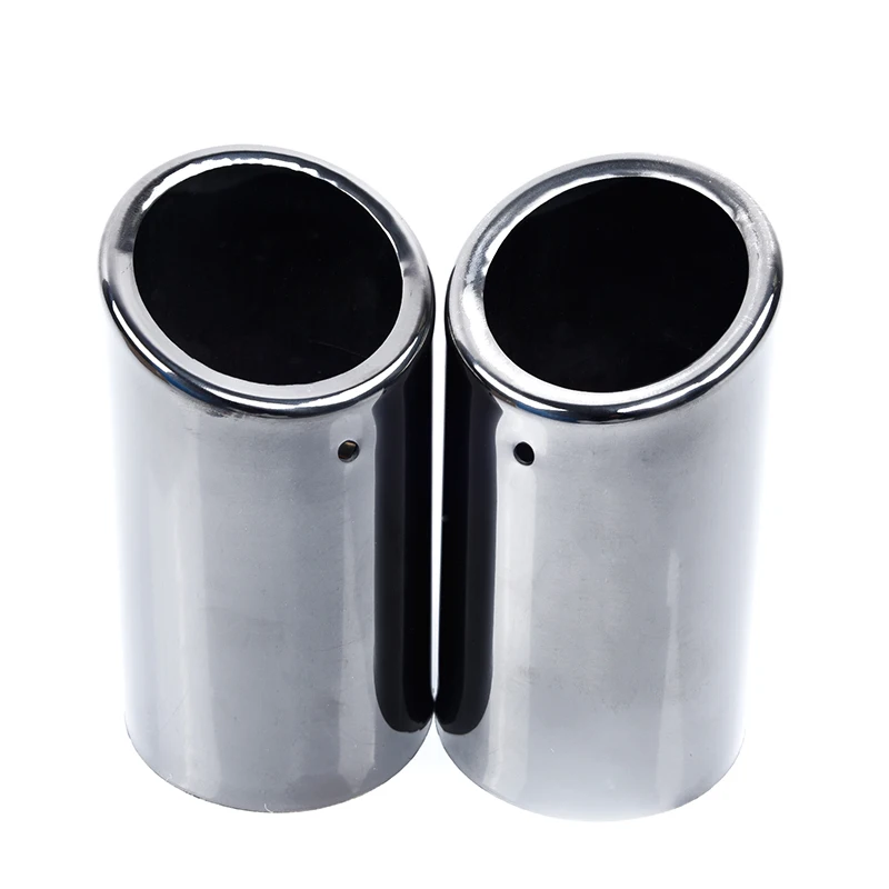 

Stainless Steel Muffler Exhaust Tail Pipe Tip For BMW E90 E92 325 3Serie 2006~10