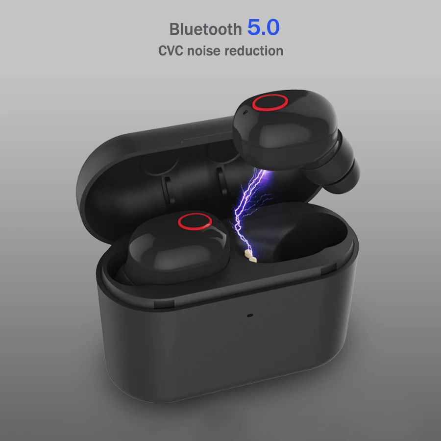 

Hot TWS 5.0 Mini Bluetooth Earphone True Wireless Earbuds Headset With Mic Noise Canceling In Ear Blutooth Earphones For Phone