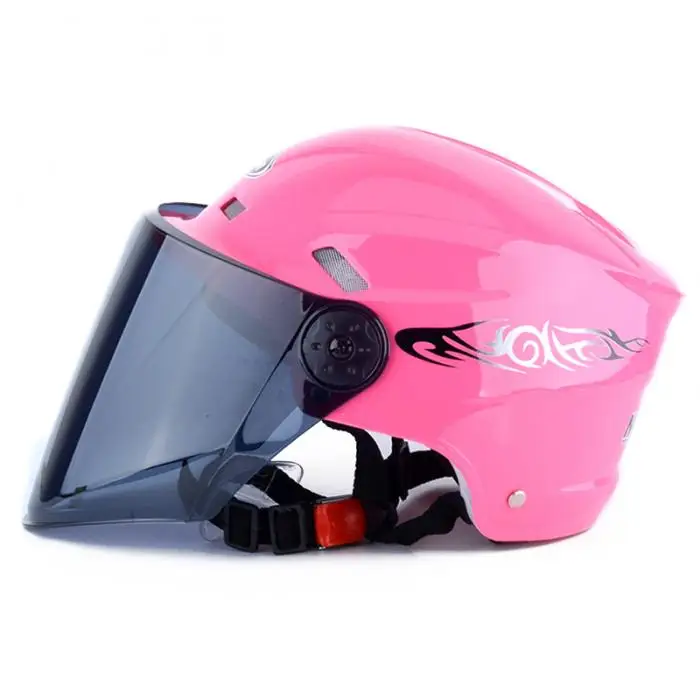 Горячий мотоциклетный шлем унисекс для мужчин и женщин электрический шлем с батареей летние защитные шлемы для верховой езды JLD