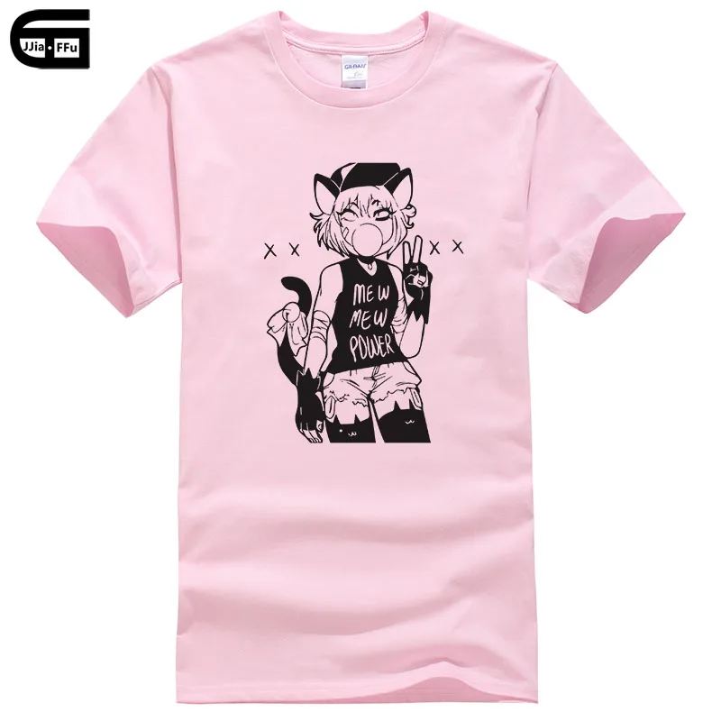 Ahegao T camisa de los hombres las mujeres verano Mew Power de Hip Tee Camisas manga corta Camisetas Homme Camisetas Hombre T389 Ahegao T camisa de los hombres las mujeres verano Mew Power de Hip Tee Camisas manga corta Camisetas Homme Camisetas Hombre T389