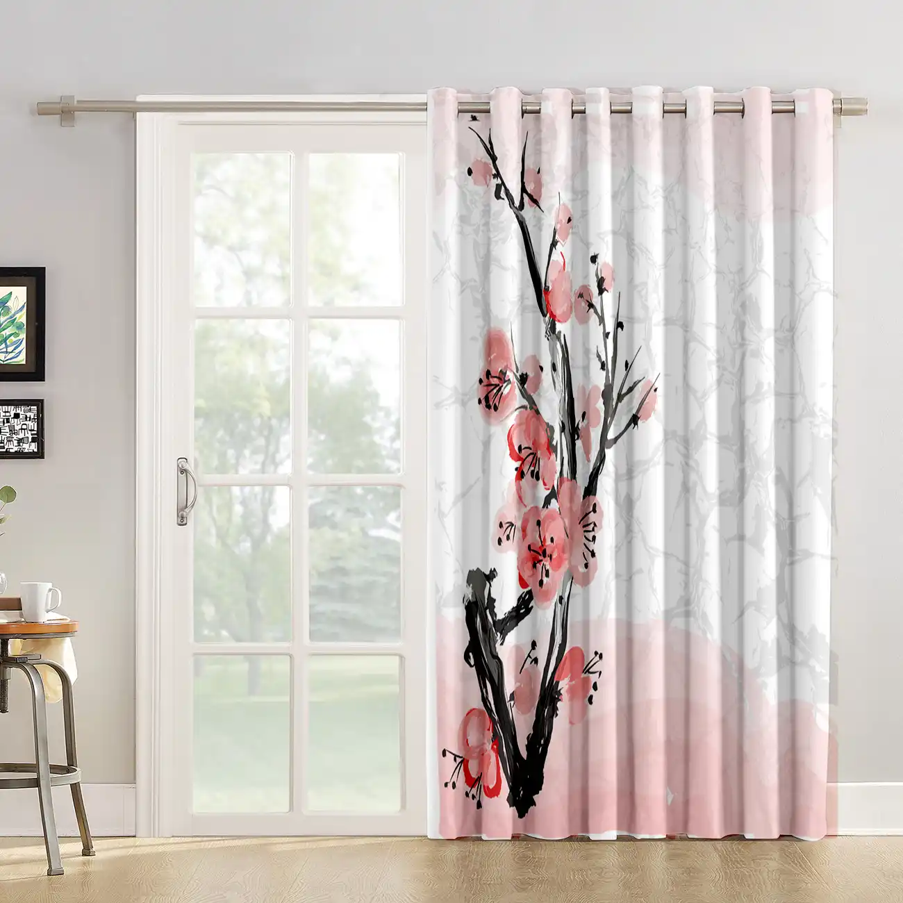 Get Cortinas da janela do banheiro tematico de praia For Android