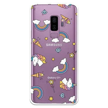 

Stand case costume drawing Unicorns Frozen WP009 for Samsung Galaxy S9 Plus