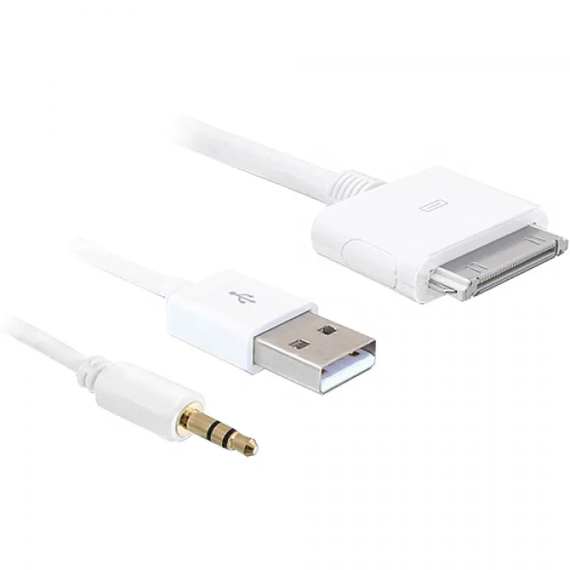 High Quality Dock To 3 5mm font b Car b font AUX Audio USB font b