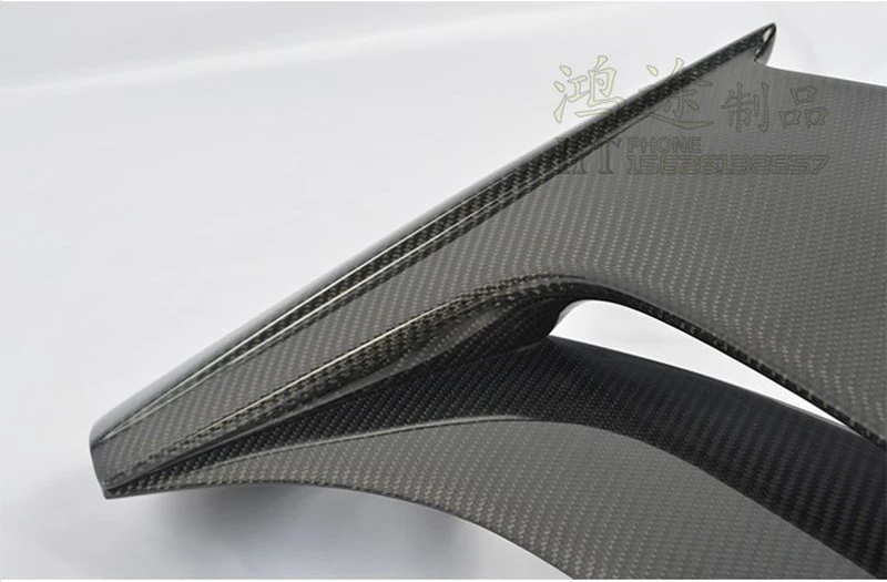Спойлер из углеродного волокна для Mazda Axela Hatchback 15 16 17 18 высокое качество AB Стиль Спойлеры авто аксессуары EMS