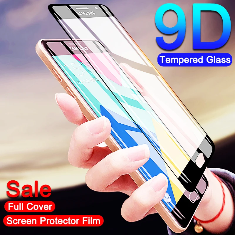 Защитное стекло 9D для Samsung Galaxy J5 Prime закаленное 5J J5Prime защитная пленка