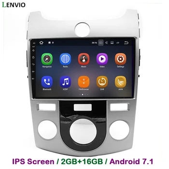 

Lenvio 2G RAM Quad Core Android 7.1 CAR Radio GPS Navigation For KIA Forte Cerato 2008 2009 2010 2011 2012 Car DVD Player BT IPS