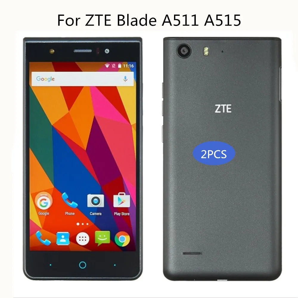 

For ZTE A515 Tempered Glass 9H Explosion-proof Protective Film Case LCD Screen Protector For ZTE Blade A515 A511 A 515