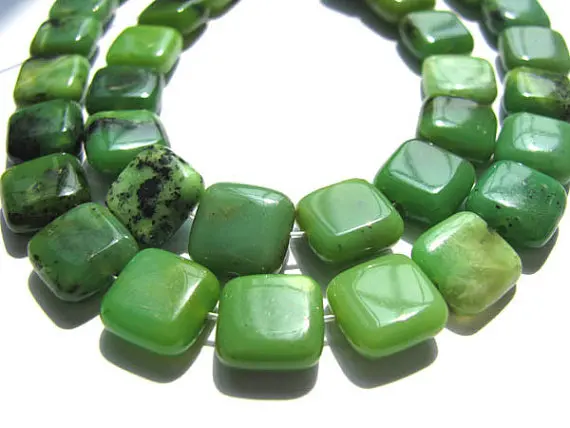 

2strands 8-16mm Natural chrysoprase gems Round roundel coin square rectangle oval egg mixed chrysoprase beads