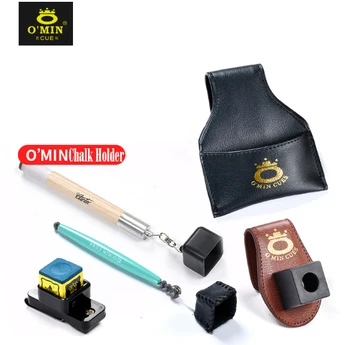 

2018 New O'MIN Magnetic Billiard Chalk Holder Snooker Chalk Carrying Holder for Billiard Pool Billiard Accessories Professional