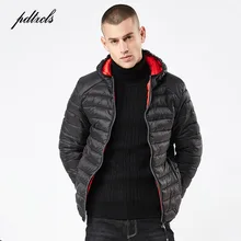 49New твердые тонкие простые Повседневное пальто с капюшоном зимние Для мужчин s тонкий Утепленная одежда на подкладке из хлопка модная одежда Для мужчин одежда уличная куртка