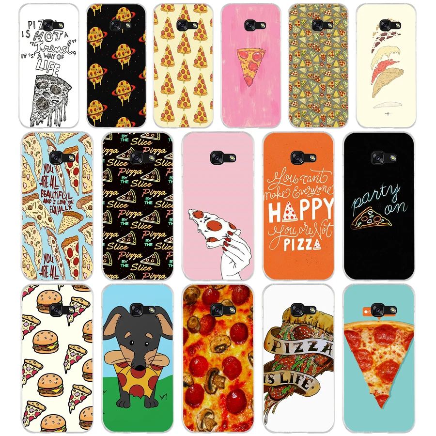 10AQ Pizza Is Life Мягкий Силиконовый ТПУ чехол для телефона Samsung galaxy a3 a5 2016 2017 a6 A8 2018 |