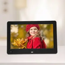 10 дюймов в ширину HD 1024*600 Led человеческая реагирующая на движение цифровая фоторамка
