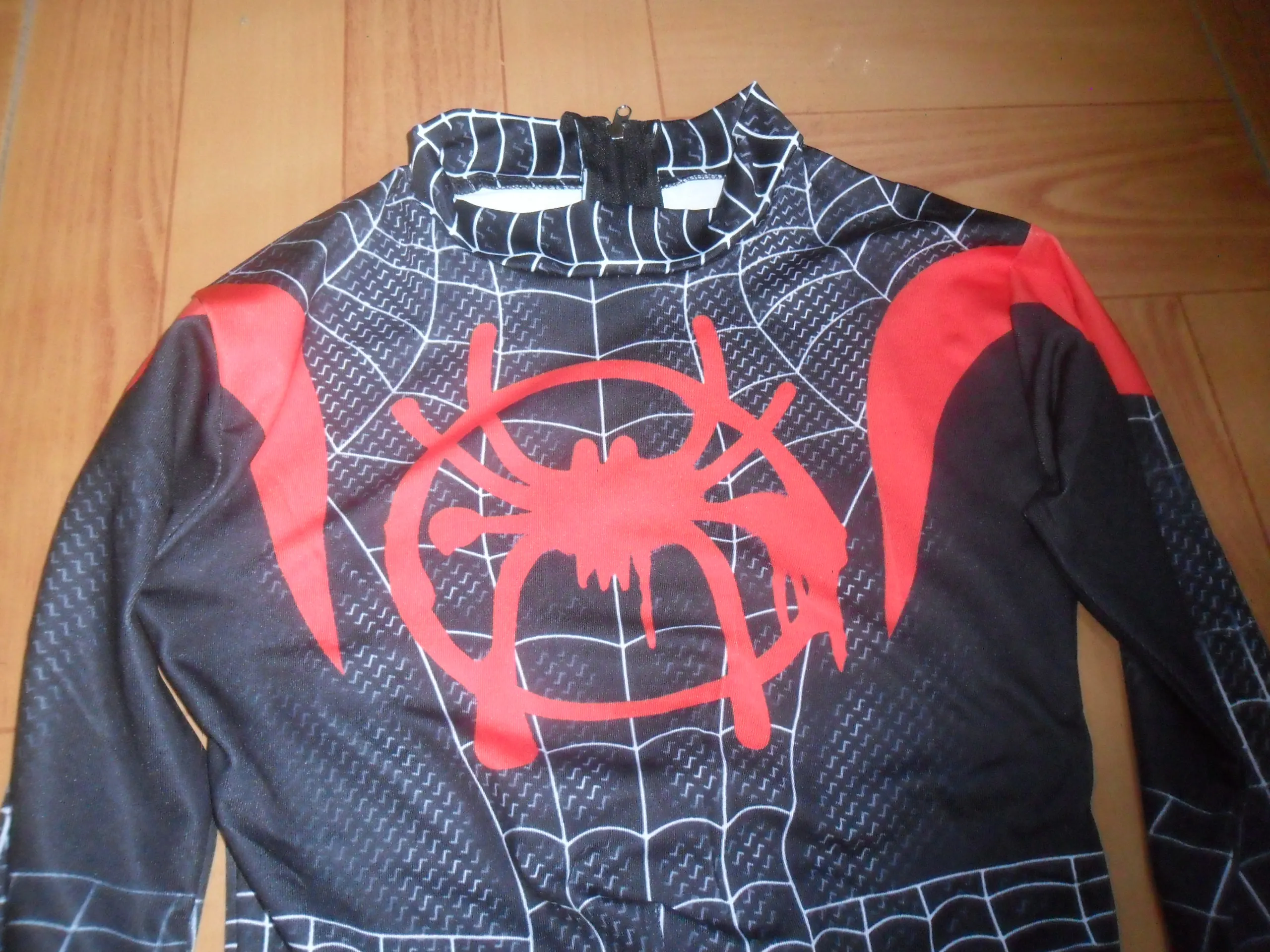 Новый детский костюм для косплея Into the Miles Morales боди с узором Zentai комбинезоны 2018| |