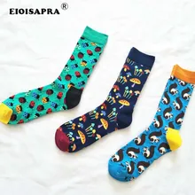[EIOISAPRA] женские носки с персонажами из мультфильмов Kawaii, гриб, белка, жук, милые Дышащие носки в стиле Харадзюку, Calcetines Mujer Meias
