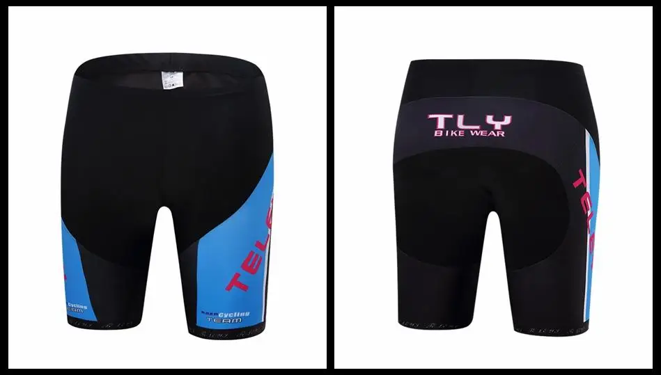Teleyi coolmax 5d gel almofada ciclismo shorts