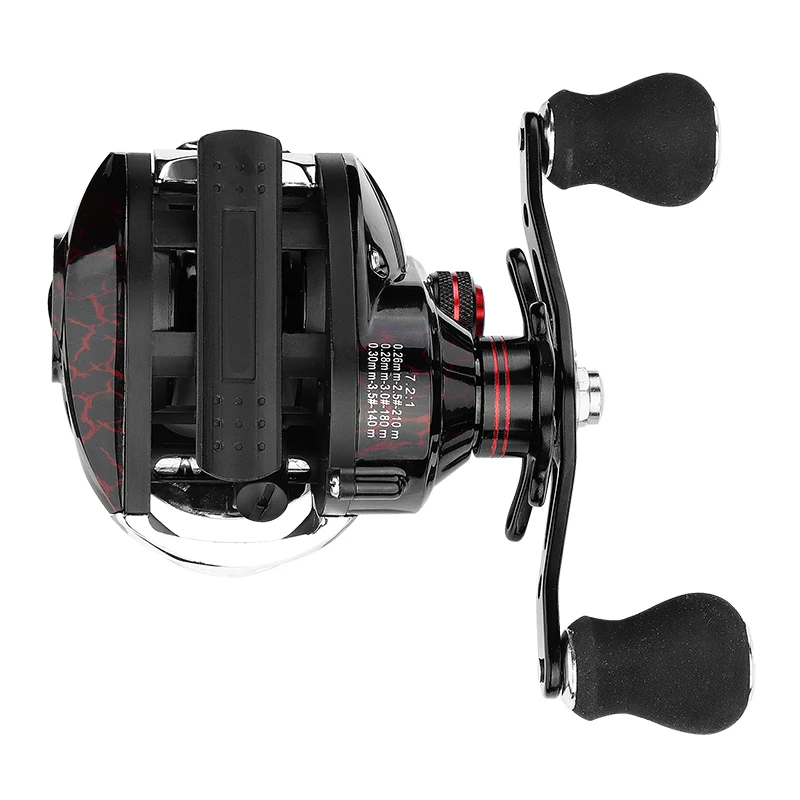 GUGUFISH Left/Right Hand Baitcasting Fishing Reel 7.2:1 Bait Casting Fishing Wheel With Magnetic Brake Carp Carretilha Pesca GUGUFISH Left/Right Hand Baitcasting Fishing Reel 7.2:1 Bait Casting Fishing Wheel With Magnetic Brake Carp Carretilha Pesca