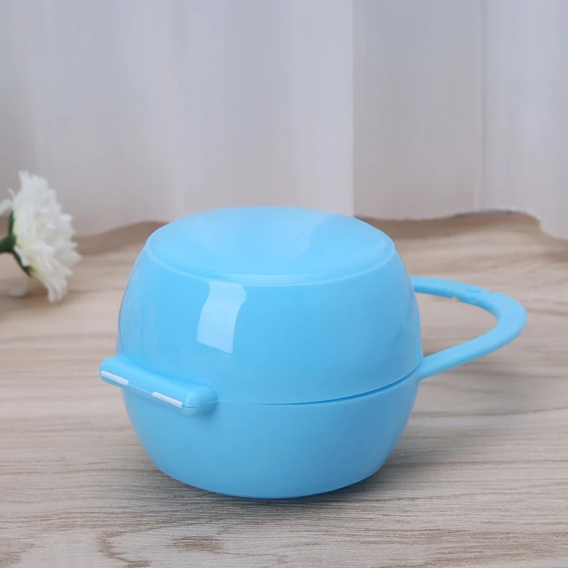 

Portable Baby Nipple Box Boy Girl Infant Pacifier Cradle Case Holder Soother Box