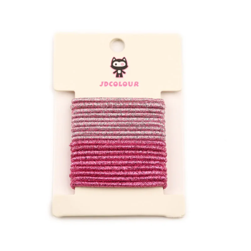 Hot 18PCS/Set New Korean high elastic rubber band for kids hair rope candy color children hair ring