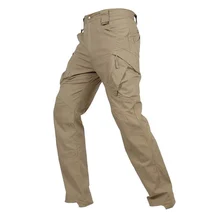 IX9 городских военные тактические брюки Для мужчин боевая группа захвата армии Штаны Повседневное Хлопковое платье с карманами, пейнтбол брюки для активного отдыха общая Штаны