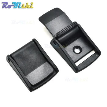 

1" Cam Buckles Plastic Black Toggle Clip Backpack Straps Webbing 25mm