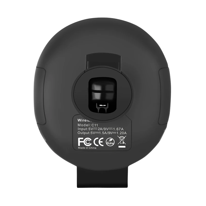 04Infrared Wireless Car Charger Qi Certified 10W 7.5W Fast Charging Mount