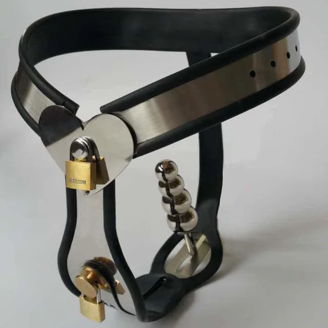 Hot Chastity Belt Woman Stainless Steel Bdsm Bondage Restraints Fetish Wear Female Chastity Belt 