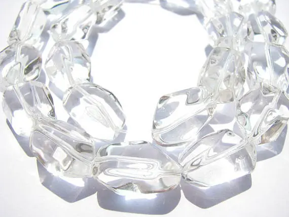 rock crystal beads