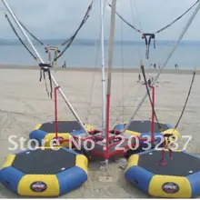 4 в 1 передвижной батут с резинками