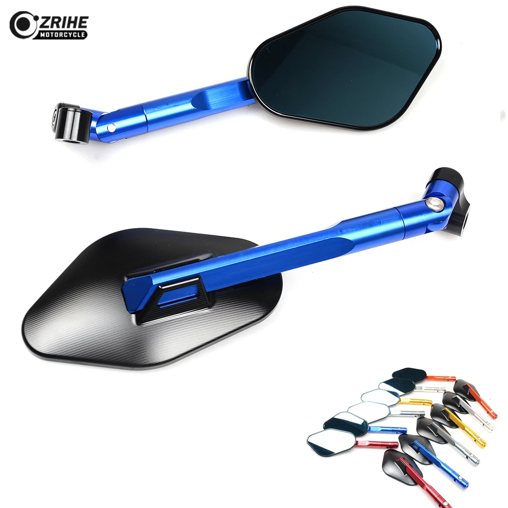 Motorcycle Glass Rearview View Heavy duty locomotive Mirrors Rear Side Mirror for Buell XB12R Firebolt Erik Racing 1190RS yamaha