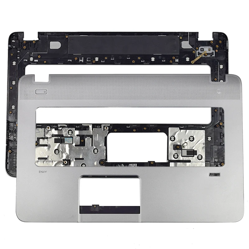 

Used For HP ENVY M7-J MFJ M7-J000 M7 M7-j010DX Palmrest keyboard Upper case 720272-001 Laptop keyboard Bezel Cover Silver